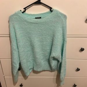 Mint green sweater